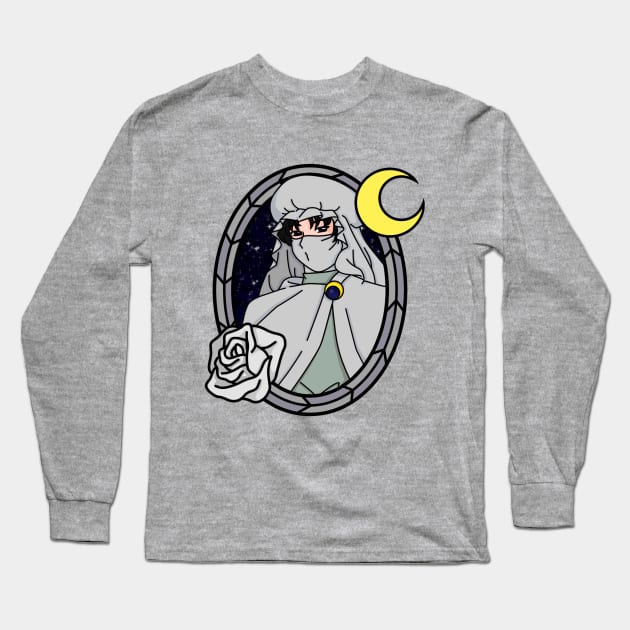 Moonlight Knight Long Sleeve T-Shirt by Lulu Bear